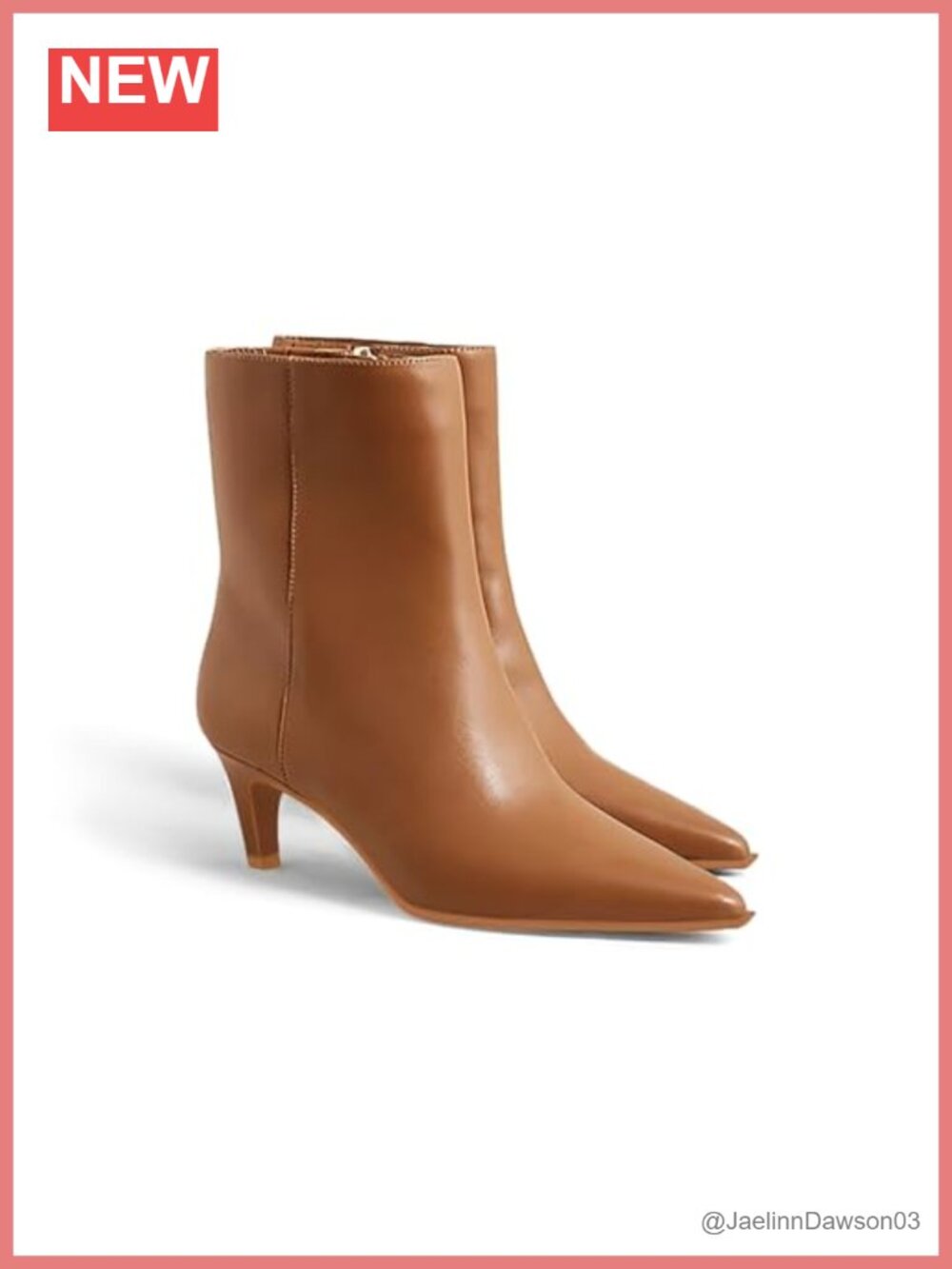 Kitten Heel Pointed Toe Ankle Booties Side Zipper Fall Shoes